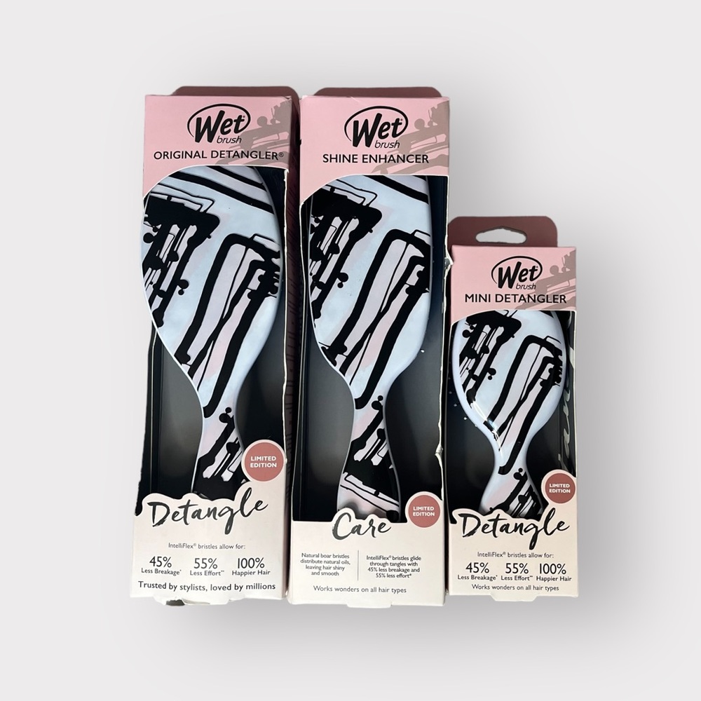 Wet Brush Limited Edition Abstract Lines Original Detangler Brush